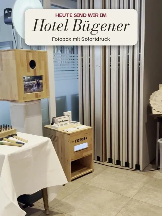 Reel: Fotobox im Hotel Bügener